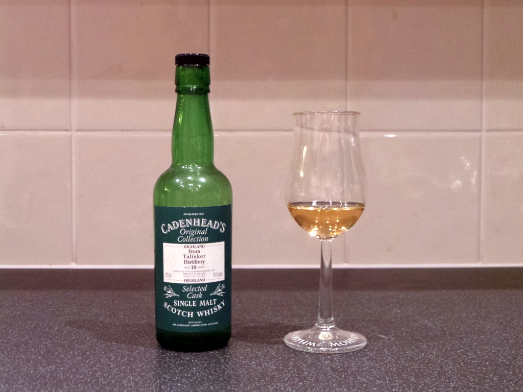 12 Drams of Christmas #4: Cadenhead’s Talisker 18 Year Old&nbsp;(61.6%)