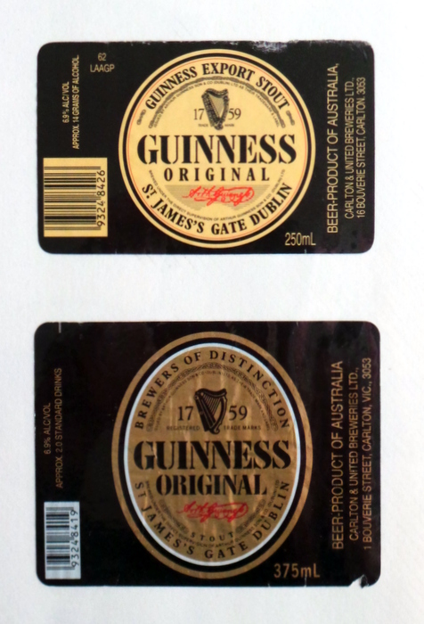 Guinness down under